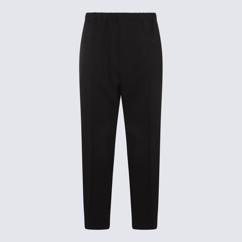 Jil Sander Black Cotton Pants - Jil Sander - Modalova