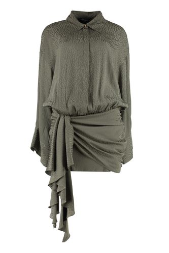 Blumarine Printed Silk Mini Dress - Blumarine - Modalova