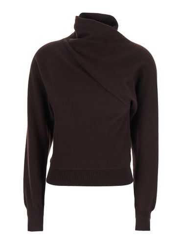 Sweater With High Neck In Cashmere And Cotton Blend Woman - Tom Ford - Modalova