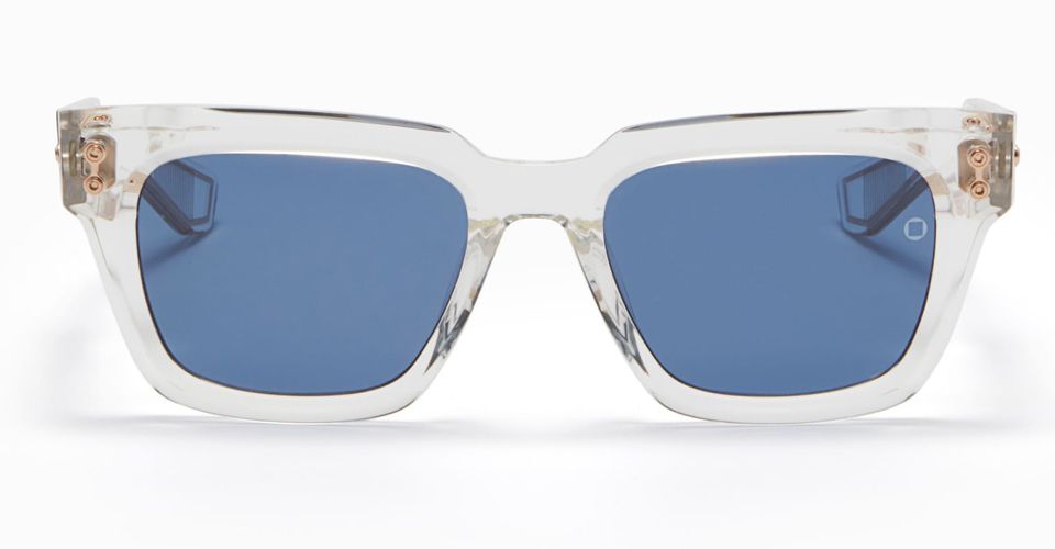 Pyxis - Crystal Clear / White Gold Sunglasses - Akoni - Modalova