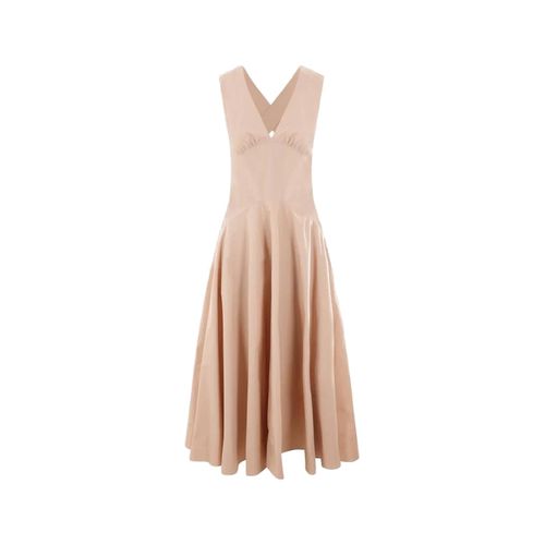 Alaia Cotton Midi Dress - Alaia - Modalova