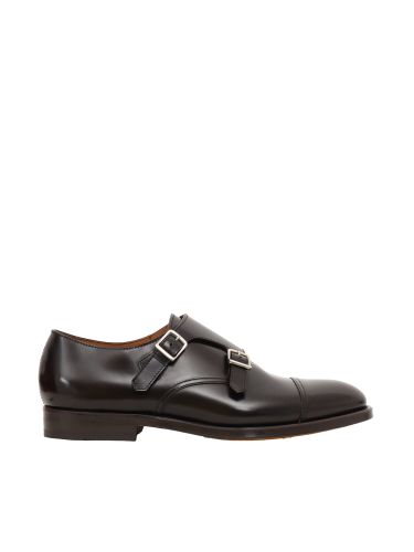 Double Buckle Cap Toe (cu) Horse + Sole - Doucal's - Modalova