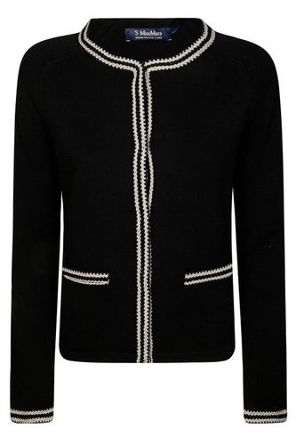 Zenobia Contrast Trim Knitted Cardigan - 'S Max Mara - Modalova