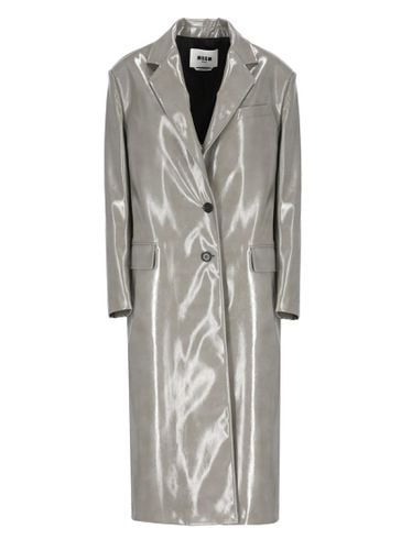 MSGM Patent Coat - MSGM - Modalova