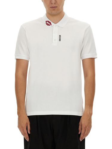 Moschino Cotton Polo - Moschino - Modalova