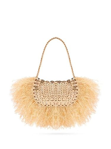 Gold 1969 Moon Bag With Natural Fringes - Paco Rabanne - Modalova