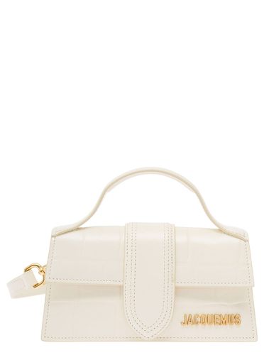 Le Bambino White Handbag With Removable Shoulder Strap In Leather Woman - Jacquemus - Modalova