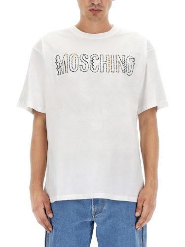 Moschino T-shirt With Logo - Moschino - Modalova