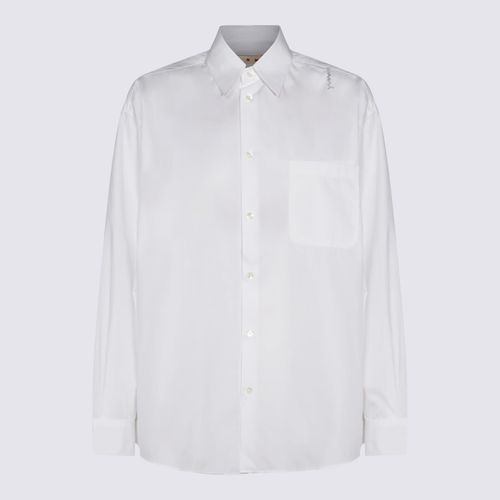 Marni White Cotton Shirt - Marni - Modalova