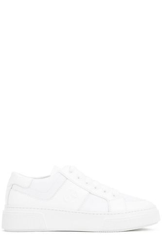 Logo Embossed Lace-up Sneakers - Giorgio Armani - Modalova