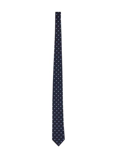 Zegna Silk Jacquard Tie - Zegna - Modalova