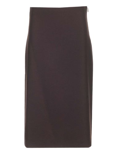 Fendi Grain De Poudre Midi Skirt - Fendi - Modalova