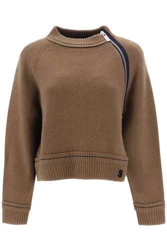 Sacai Cashmere Cotton Sweater - Sacai - Modalova