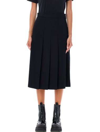 Pleated Midi Skirt - Comme Des Garçons Girl - Modalova