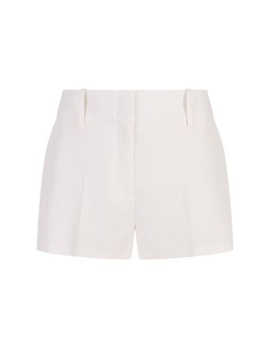 Linen Blend Tailored Shorts - Ermanno Scervino - Modalova