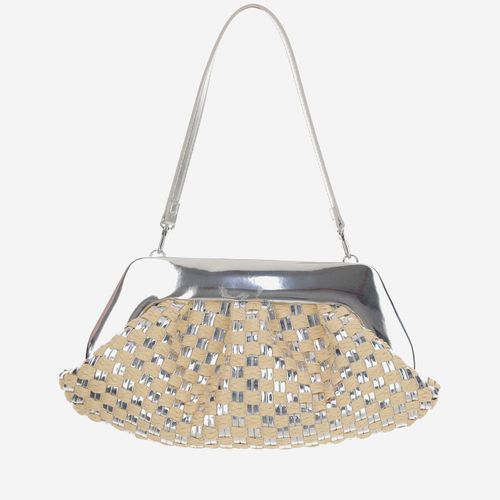 Geo Bag With Woven Pattern - THEMOIRè - Modalova