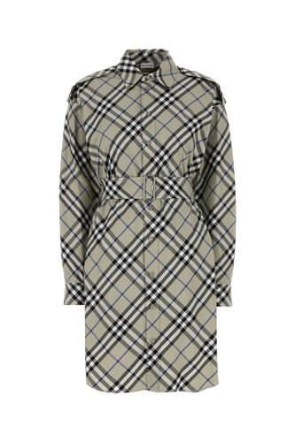 Burberry Embroidered Cotton Dress - Burberry - Modalova