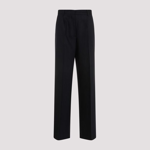 Miu Miu Virgin Wool Trousers - Miu Miu - Modalova