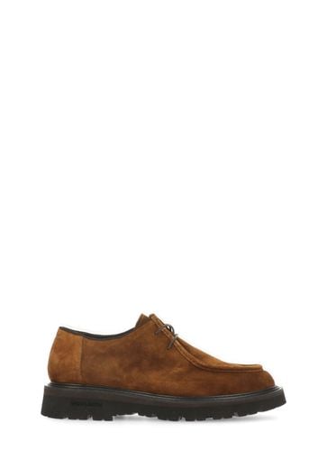 Suede Leather Lace-up Shoes - Woolrich - Modalova