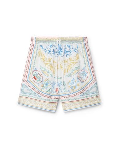 Casablanca Crayon Vase Silk Shorts - Casablanca - Modalova