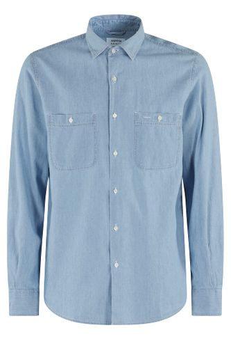 Aspesi Denim Long-sleeved Shirt - Aspesi - Modalova