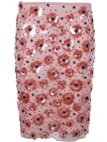 Flower Sequins Skirt - Rotate by Birger Christensen - Modalova