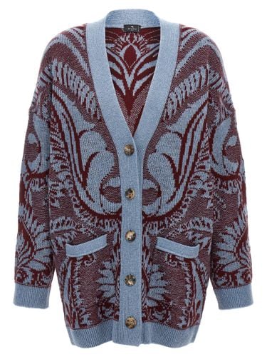 Etro Multicolor Wool Cardigan - Etro - Modalova