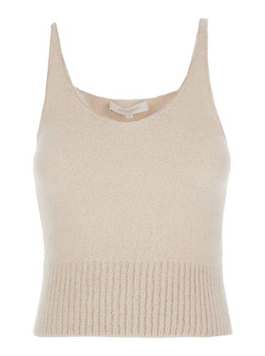 Prosperina Top With U Neck In Wool Blend Woman - Antonelli - Modalova