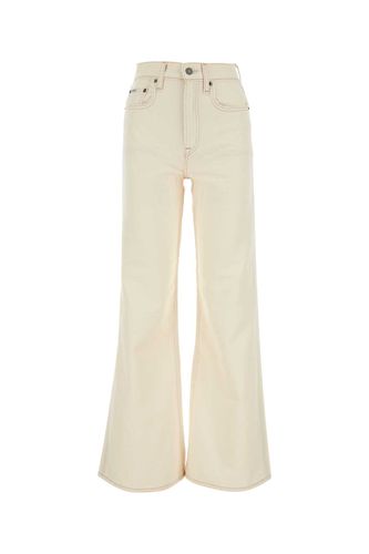 Ivory Denim Wide-leg Jeans - Polo Ralph Lauren - Modalova