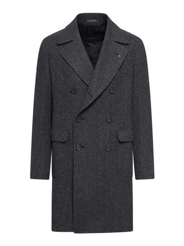 Double-breasted Coat In Wool - Tagliatore - Modalova