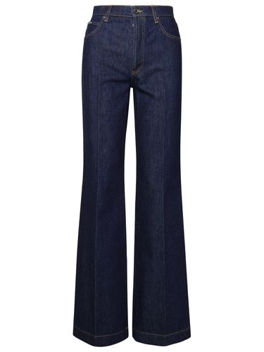 Dark Blue Cotton Jeans - Dolce & Gabbana - Modalova