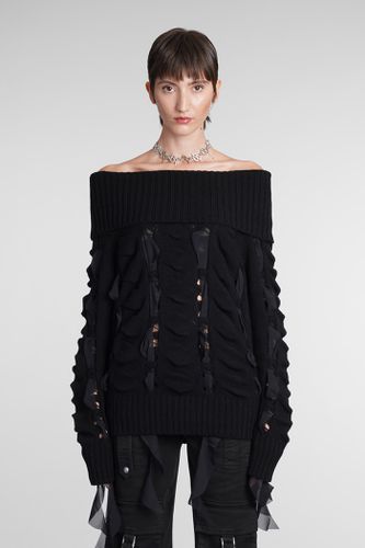 Rouched Turtleneck Sweater - Blumarine - Modalova