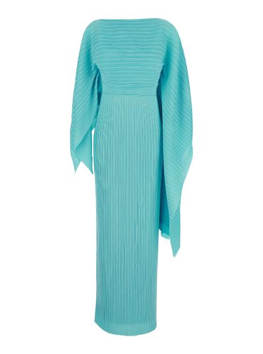 Adami Maxi Light Asymmetric Dress In Pleated Chiffon Woman - Solace London - Modalova