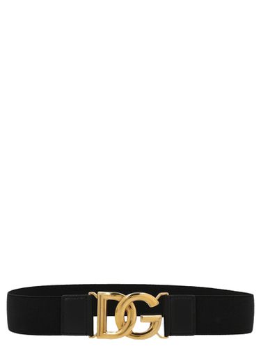 Dolce & Gabbana Logo Elastic Belt - Dolce & Gabbana - Modalova