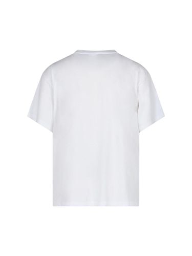 MM6 Maison Margiela Logo T-shirt - MM6 Maison Margiela - Modalova