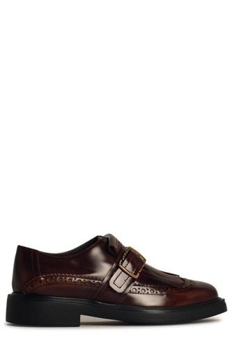 Fringe-detail Perforated Loafers - Tod's - Modalova