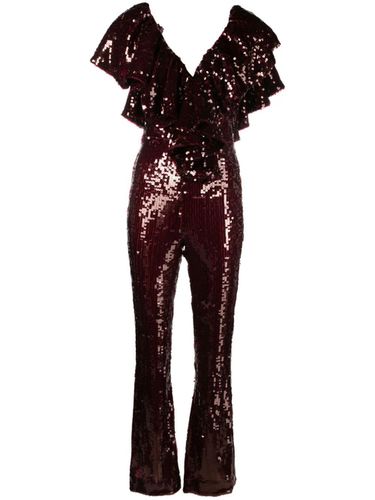 Sequins Ruffle Jumpsuit - Rotate by Birger Christensen - Modalova