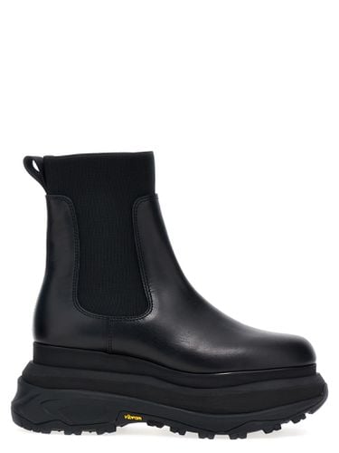 Sacai Chelsea Leather Ankle Boots - Sacai - Modalova