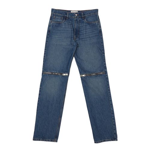 Zip-opened Straight-leg Jeans - Coperni - Modalova