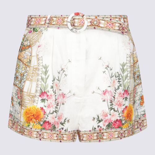 Camilla White Silk Shorts - Camilla - Modalova