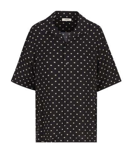 All-over Logo Patterned Short-sleeved Shirt - Celine - Modalova