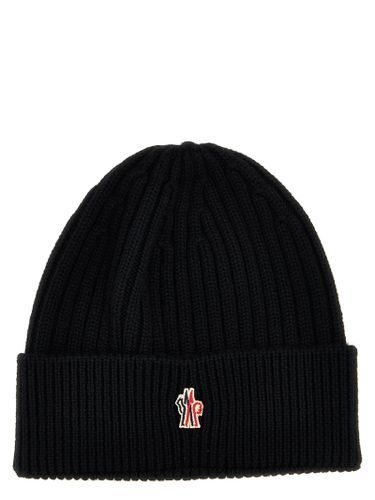 Logo Embroidery Beanie - Moncler Grenoble - Modalova