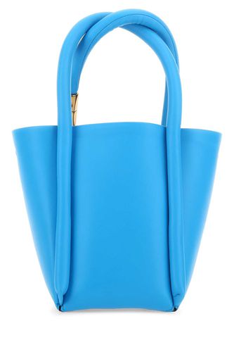 Light Blue Leather Lotus 12 Handbag - BOYY - Modalova