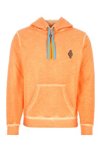 Orange Cotton Sweatshirt - Marcelo Burlon - Modalova