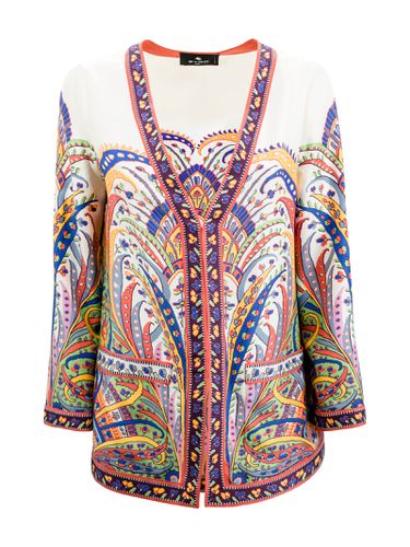 Etro Floral-print Silk Jacket - Etro - Modalova