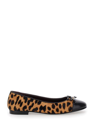 Tory Burch Brown And Black Flats - Tory Burch - Modalova