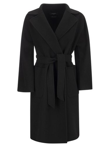 Rovo Belted Wool Coat - Weekend Max Mara - Modalova