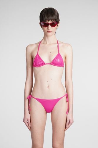 The Attico Wet Lycra Bikini - The Attico - Modalova