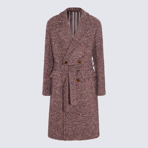 Etro Pink Wool Coat - Etro - Modalova