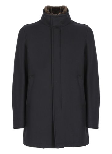 Herno Wool Coat - Herno - Modalova